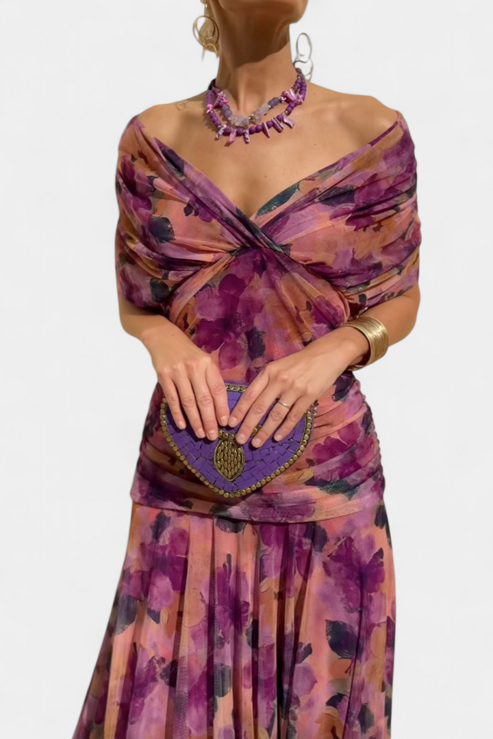 ORELITHYNE – ROMANTIC LONG FLORAL DRESS