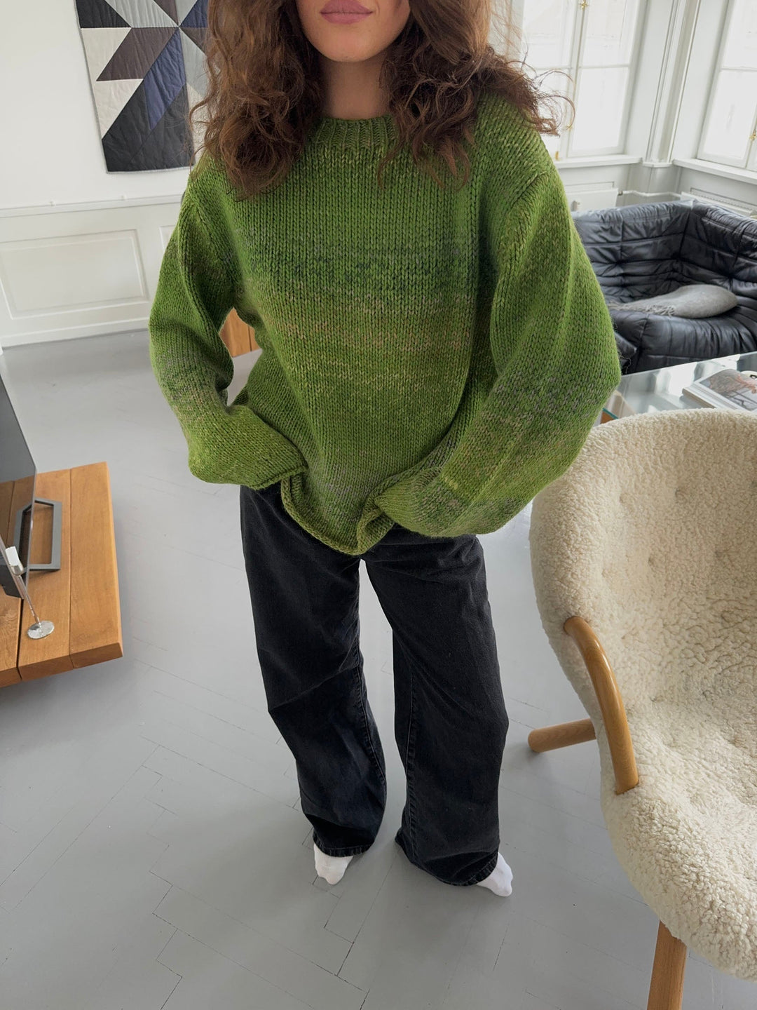 Faelynth – Multicolored Knit Sweater