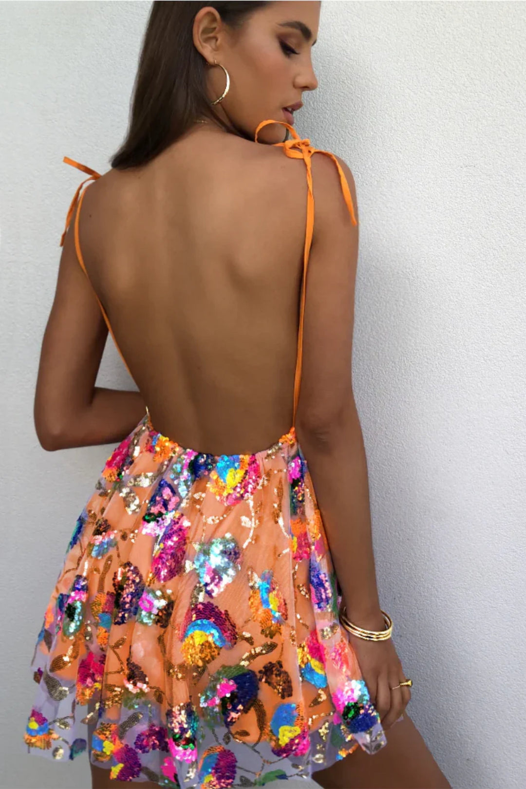 Sandara - Sequin Mini Dress