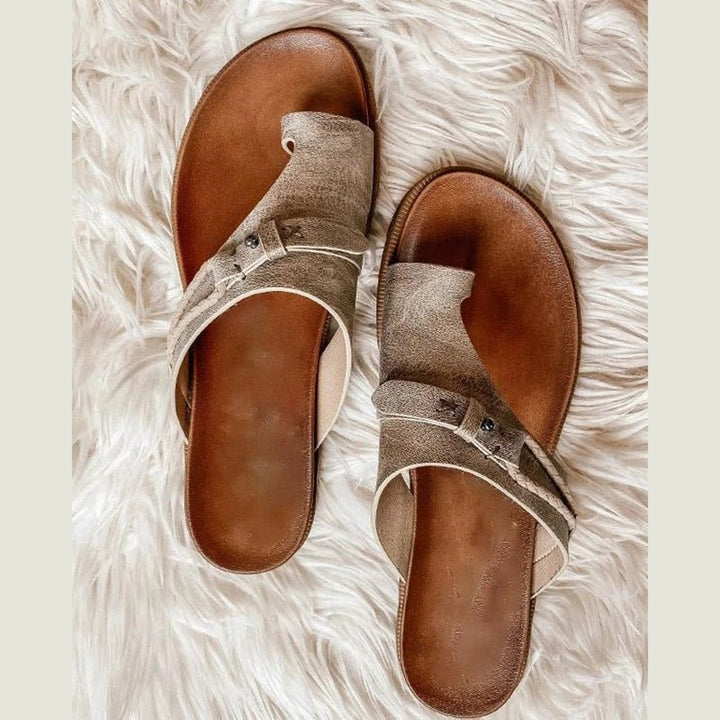 Orthopedic Sandals Leather