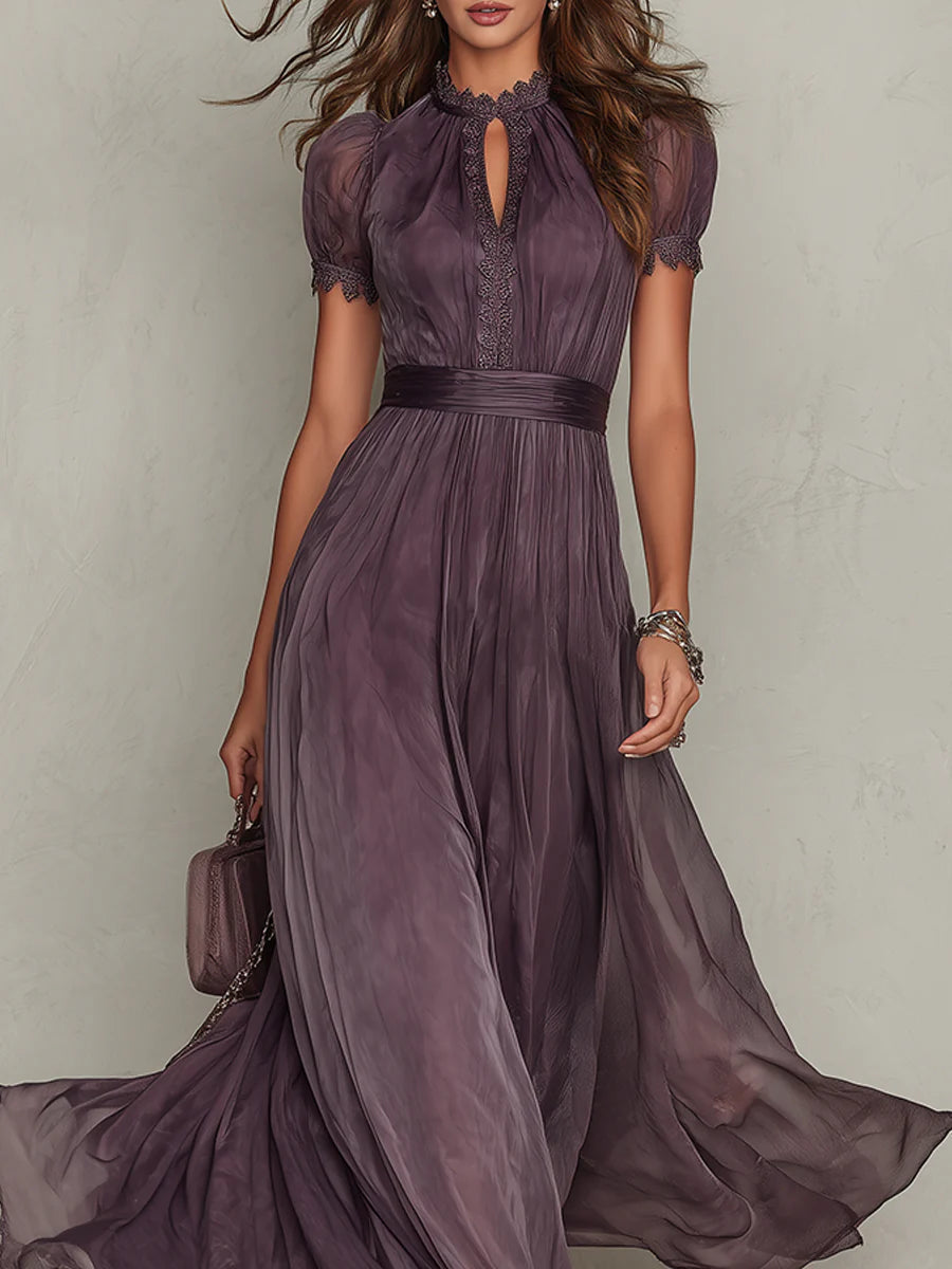 Beatrix | Flowing Chiffon Maxi Dress