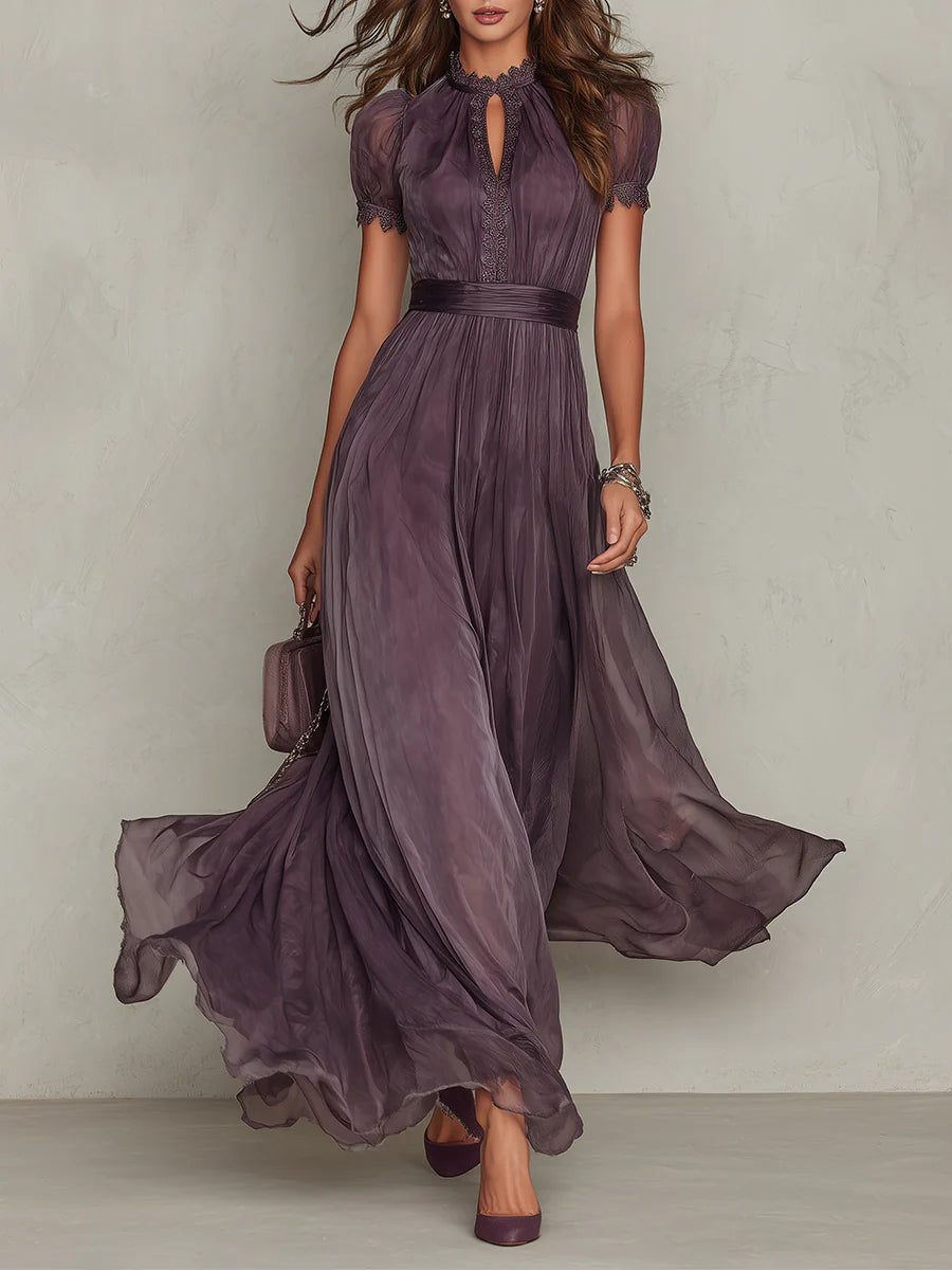 Beatrix | Flowing Chiffon Maxi Dress