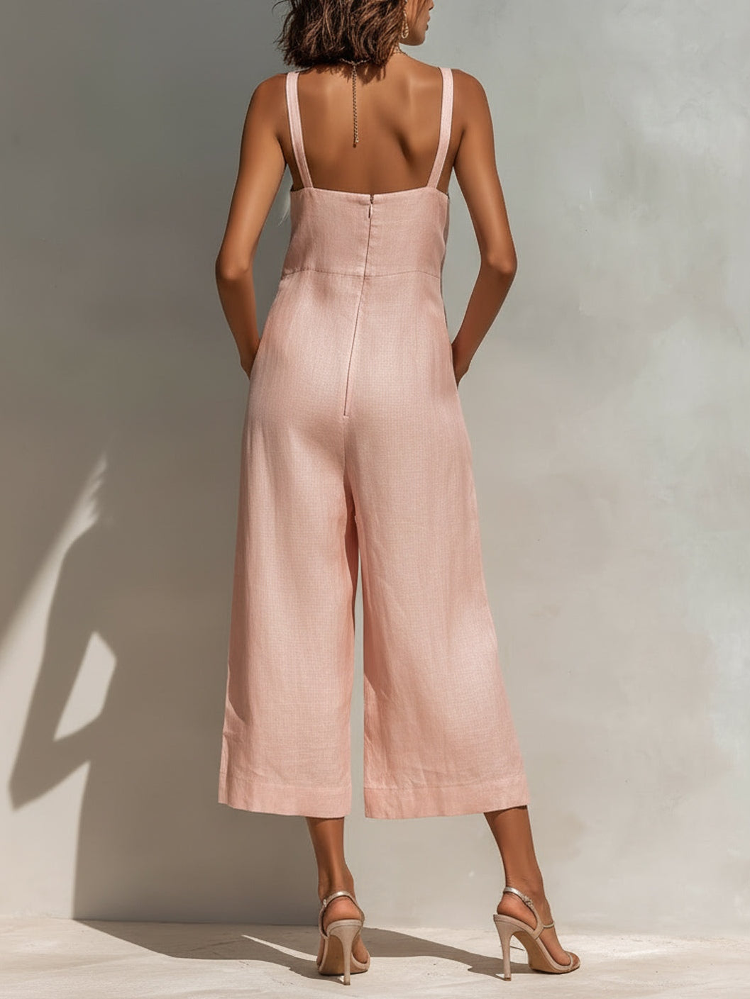 Maeve | Minimal Linen Jumpsuit