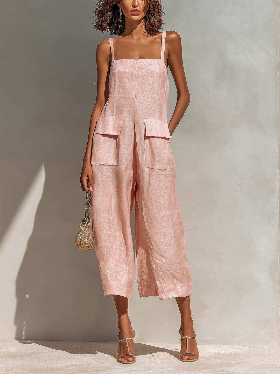 Maeve | Minimal Linen Jumpsuit