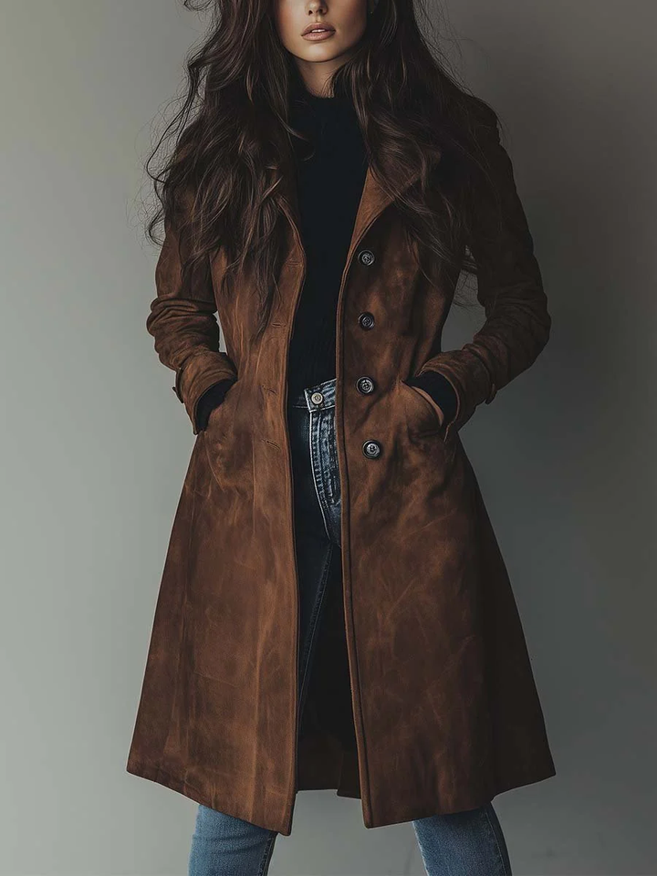 ALEXIS – TIMELESS TAILORED LONG COAT