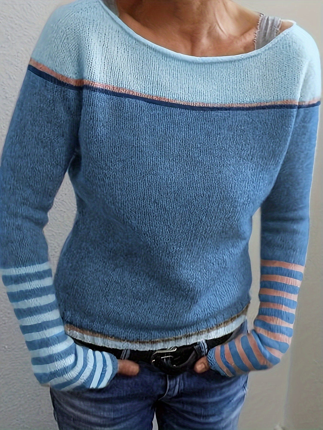 Elodie - Soft Striped Sweater