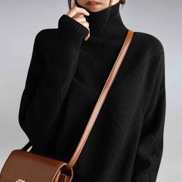 ORLINYRA – SOFT TURTLENECK SWEATER
