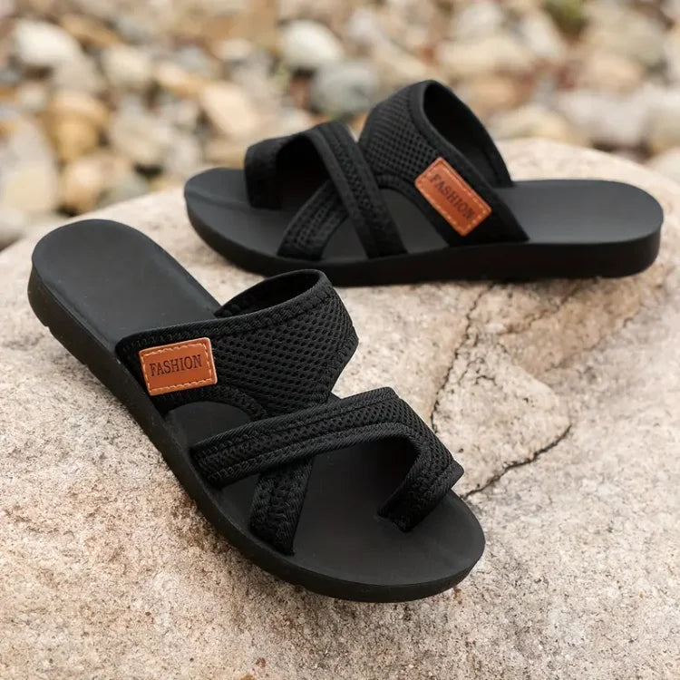Celia - Perforated Mesh Sandals