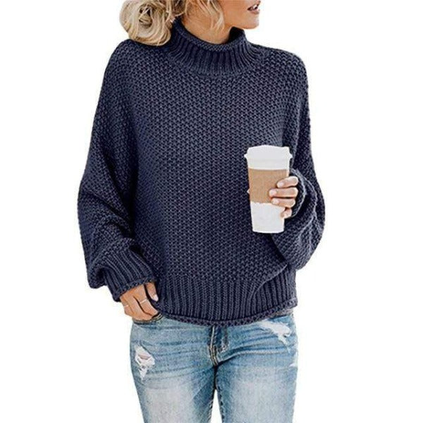 FAELYSANDRA – LOOSE KNIT PULLOVER SWEATER