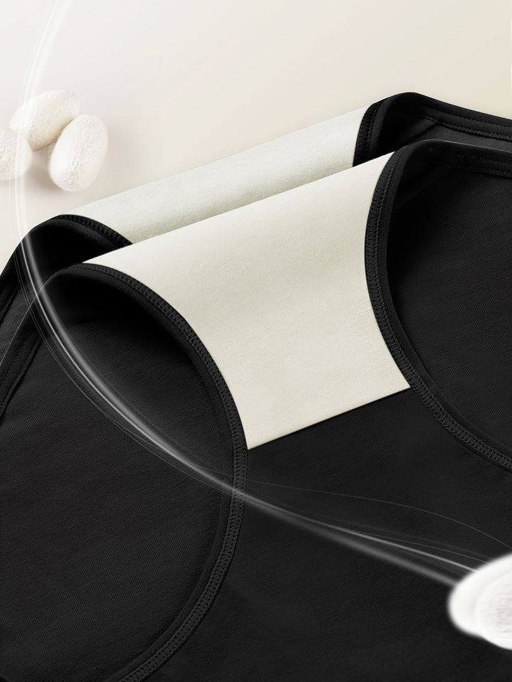 Shaplex – 6-Pack Breathable and Comfortable High-Waisted Panties with Tummy Support