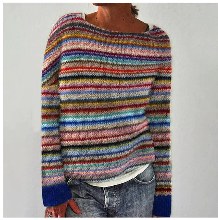 FENNA – RETRO KNITTED SWEATER