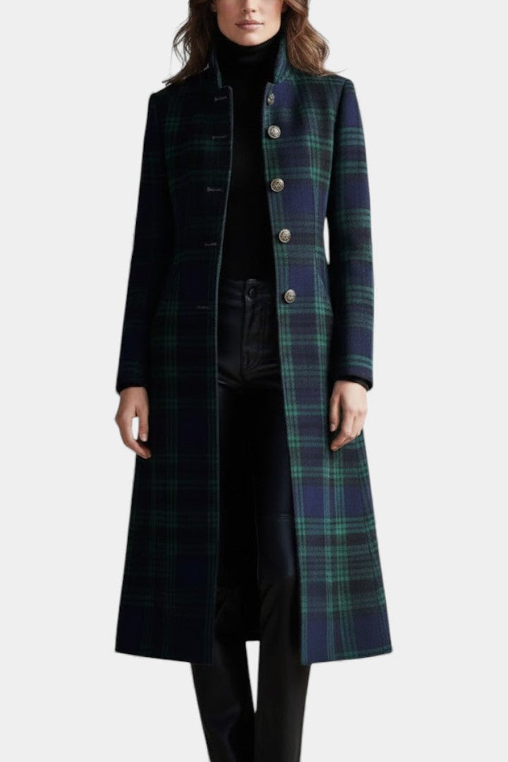 Hayden Rebecca | Timeless Plaid Elegant Coat