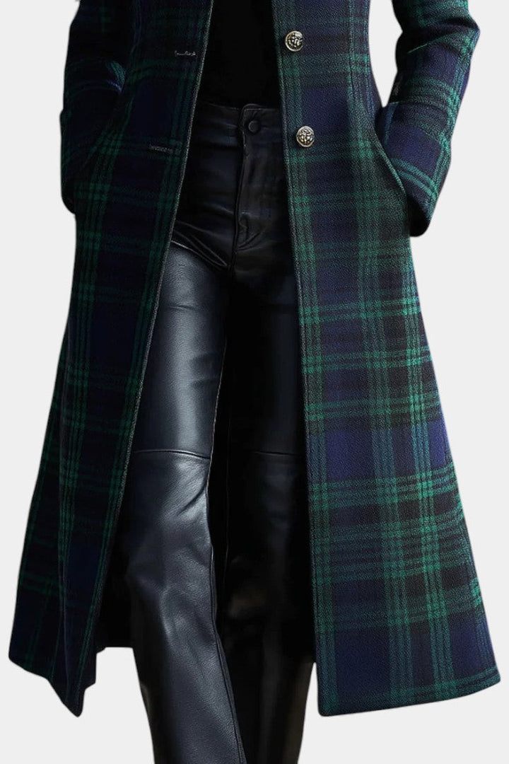 Hayden Rebecca | Timeless Plaid Elegant Coat