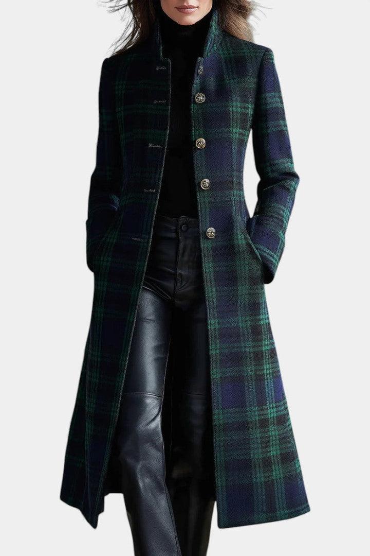Hayden Rebecca | Timeless Plaid Elegant Coat