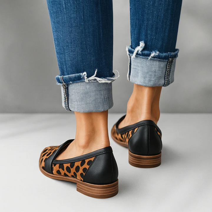 Rosa - Orthopedic Leather Moccasins