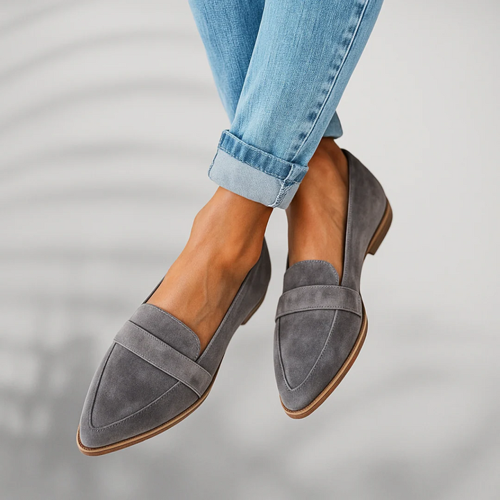 Rosa - Orthopedic Leather Moccasins