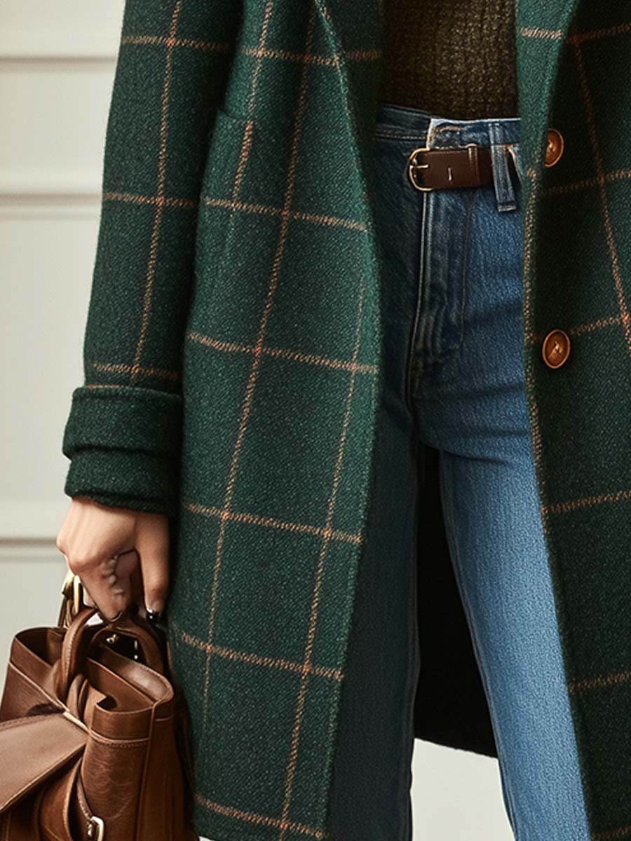 Iravellae – Women’s Tweed Coat