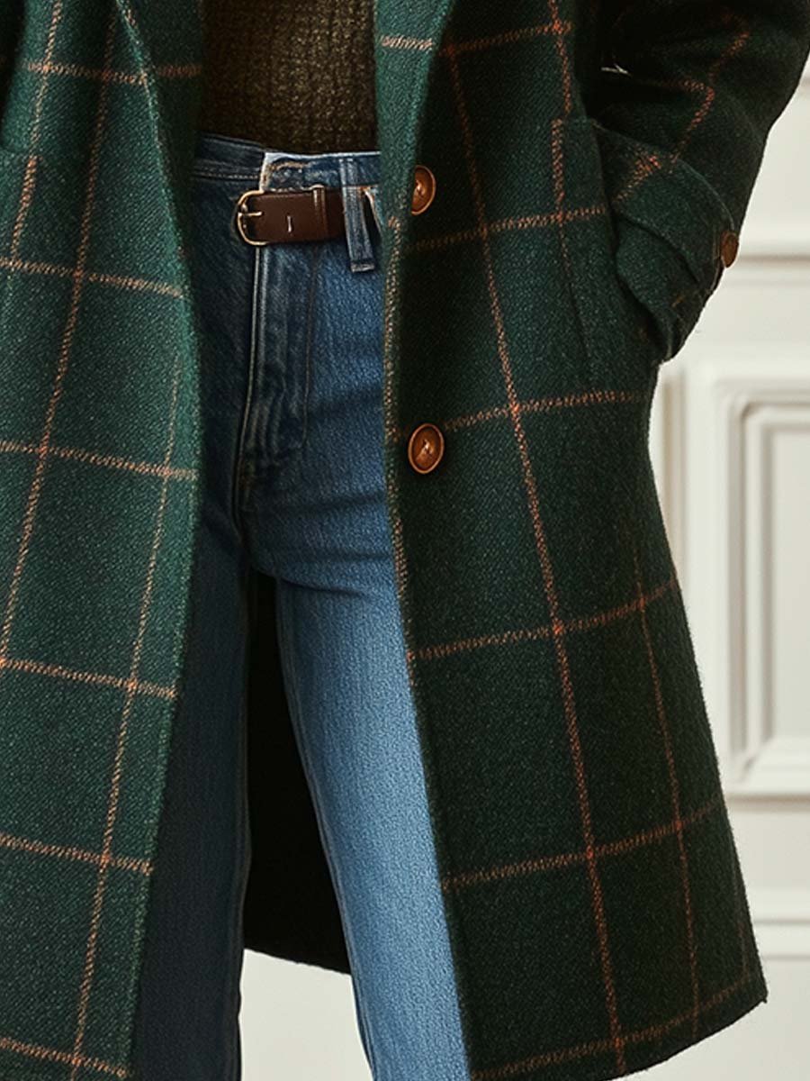 Iravellae – Women’s Tweed Coat