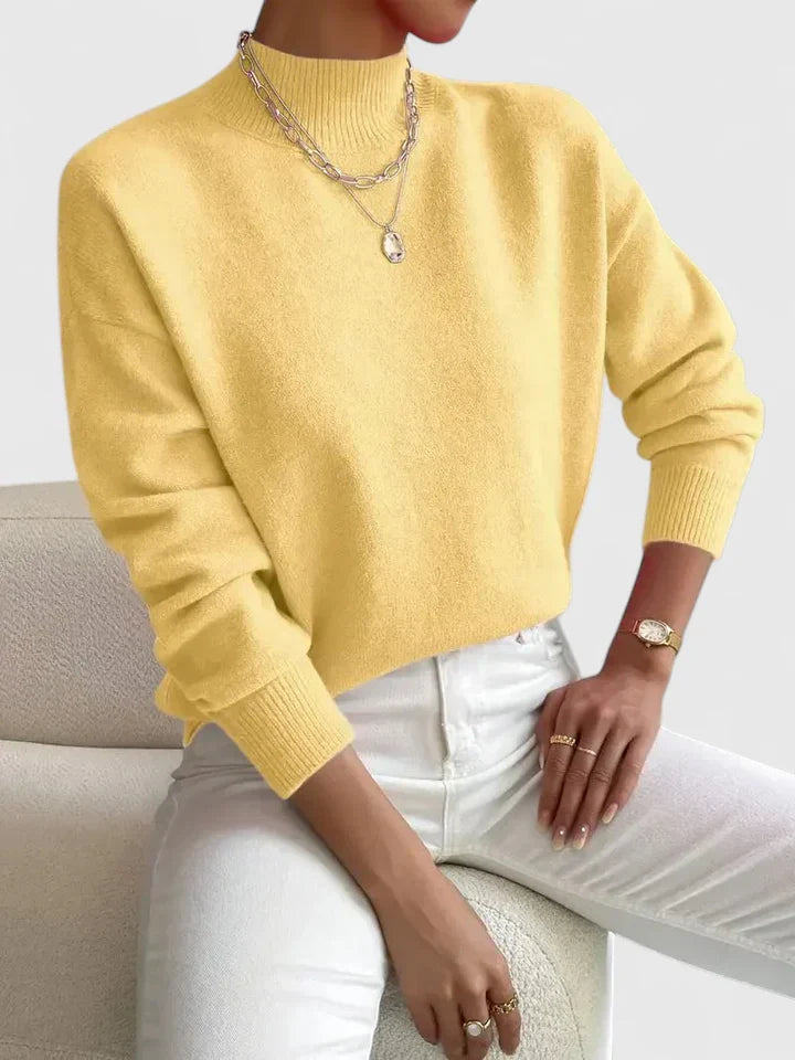 SERAVELLEA – ELEGANT TURTLENECK SWEATER