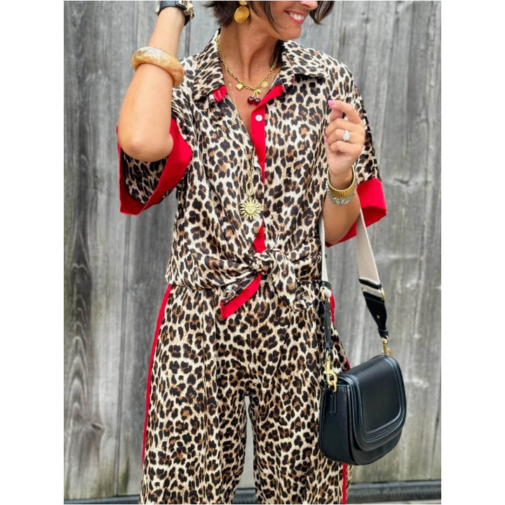 COLLINS – LUXURY LEOPARD OUTFIT SET