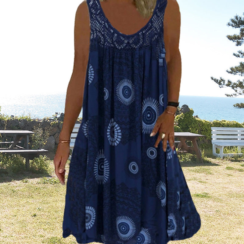 ZIRELLIA – SUMMER O-NECK DRESS